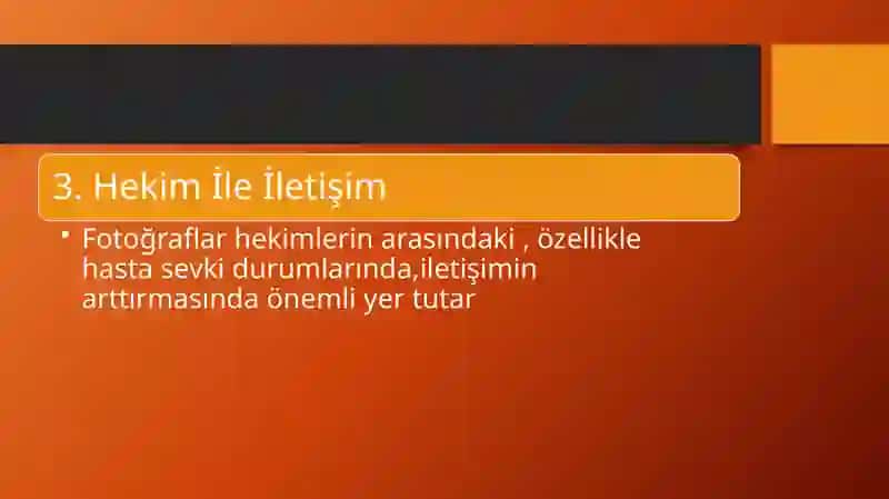 Diş Hekimin Fotoğraf Çekme Amaçları 4