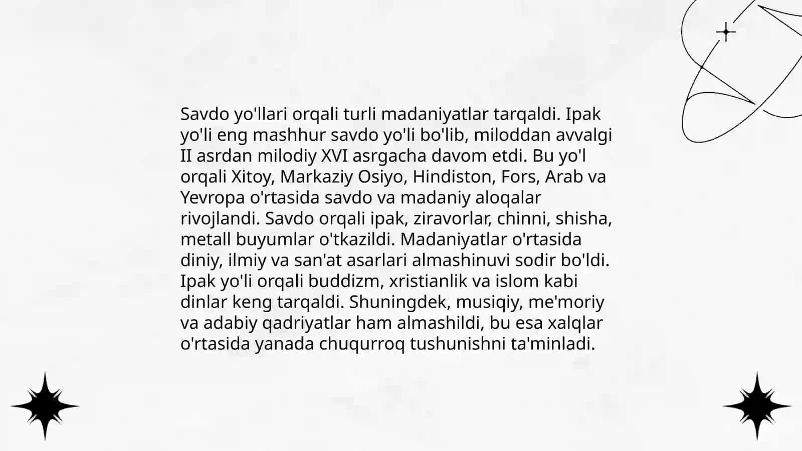 Markaziy Osiyoning qadimgi davr savdo yo'llari 4