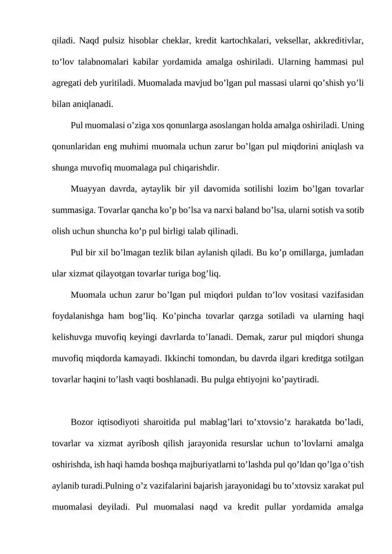 Pul-kredit siyosati va uning dastaklari 4