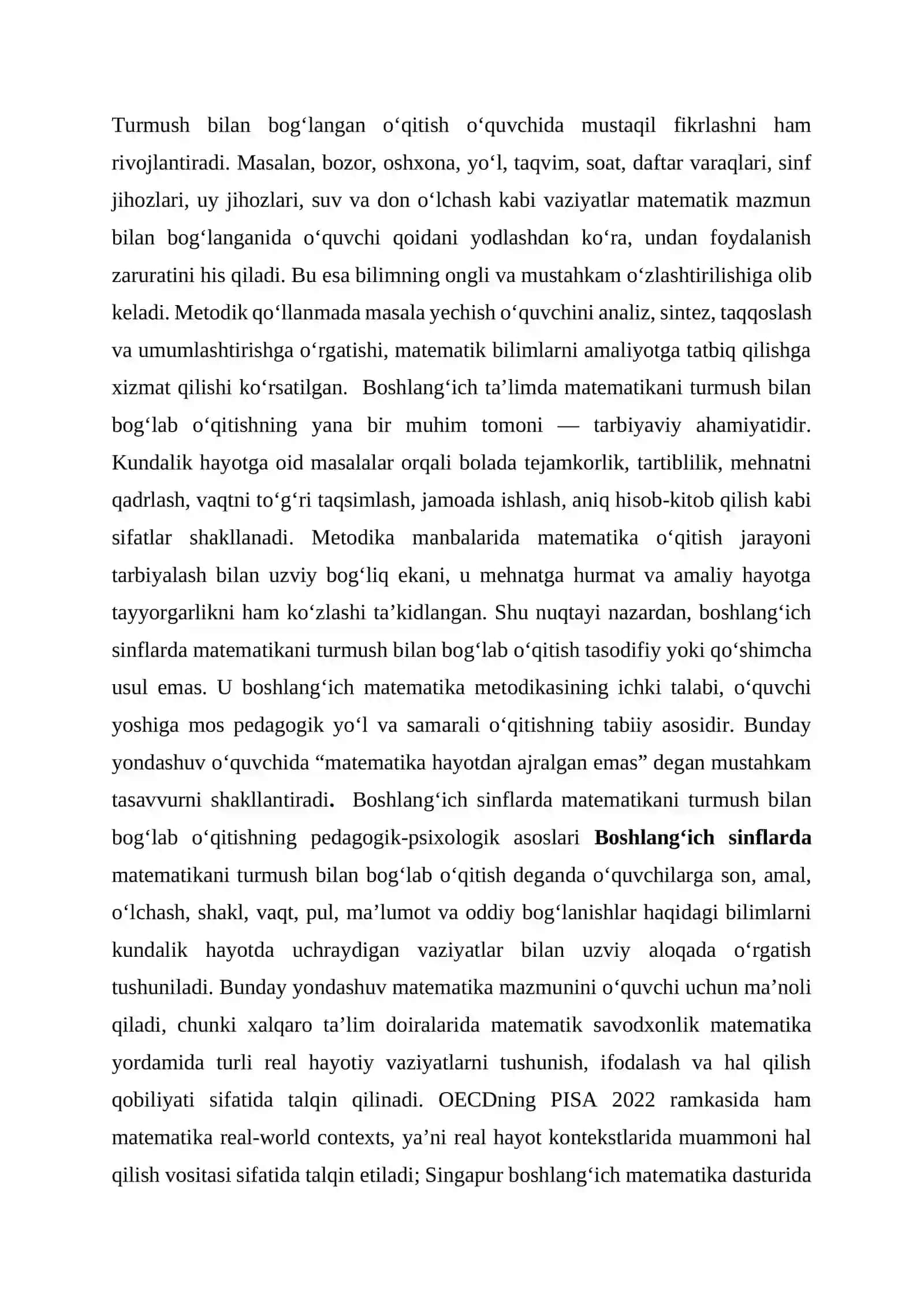 Turmush bilan bog‘langan matematika fanini o‘rgatish metodikasi 4