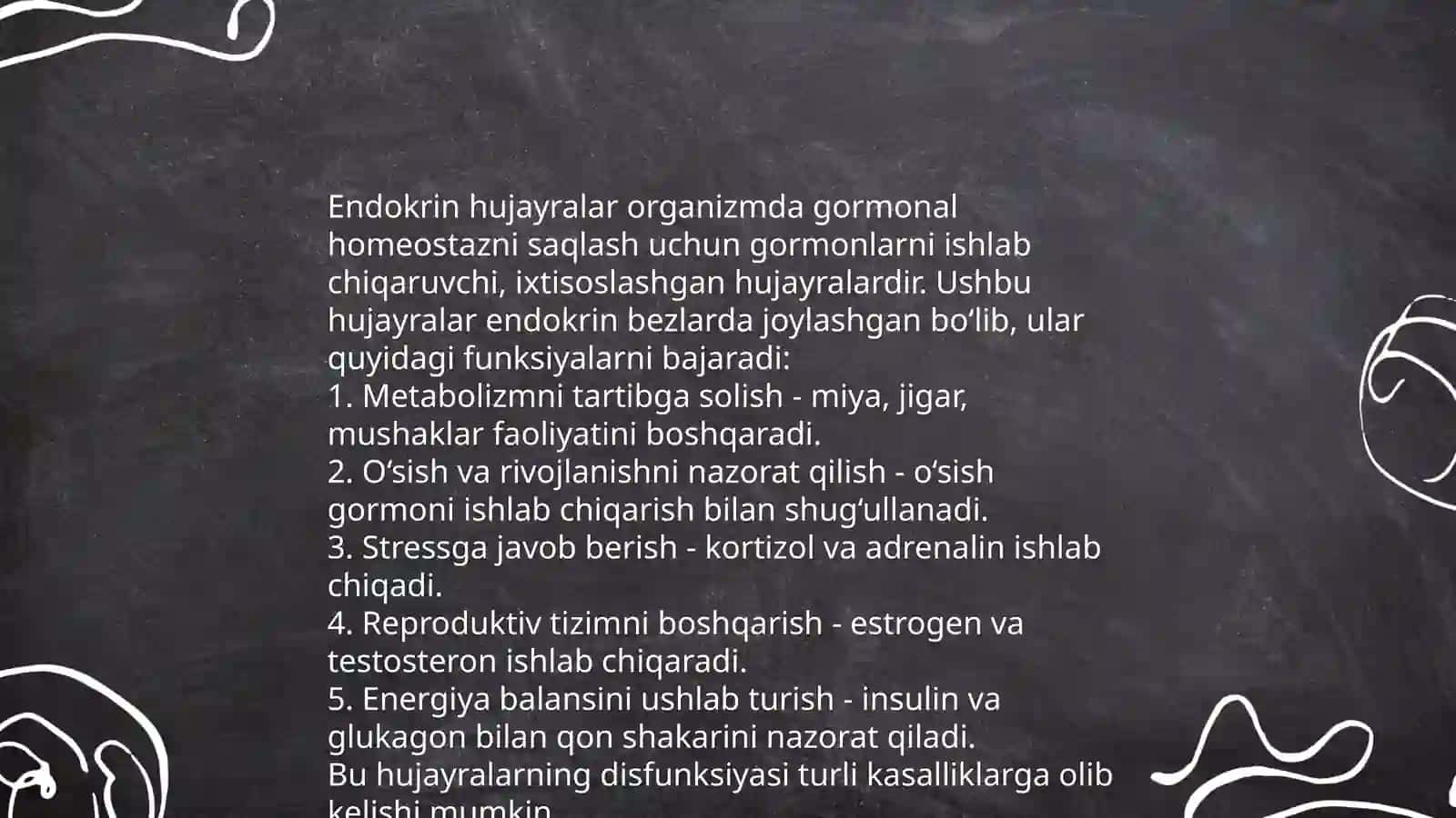Meda ichak nayining endokrin hujayralari 4