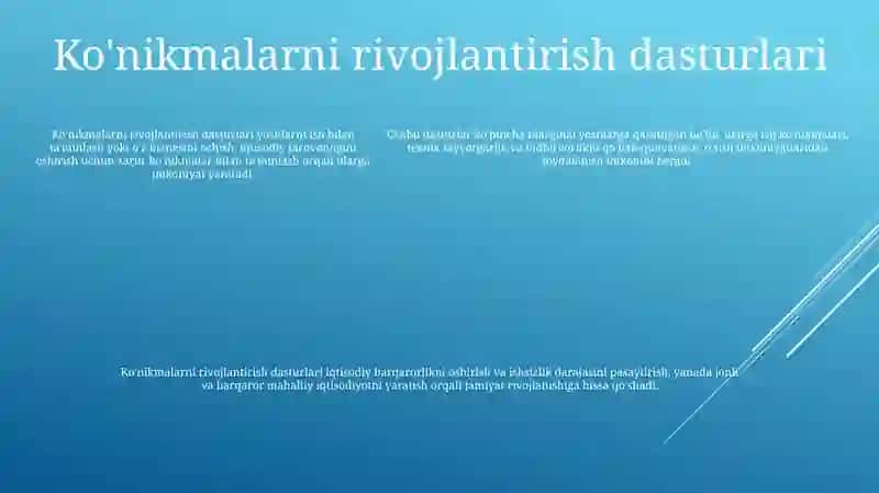 Xdpning Yoshlar Uchun Bajarayotgan Ishlari 4