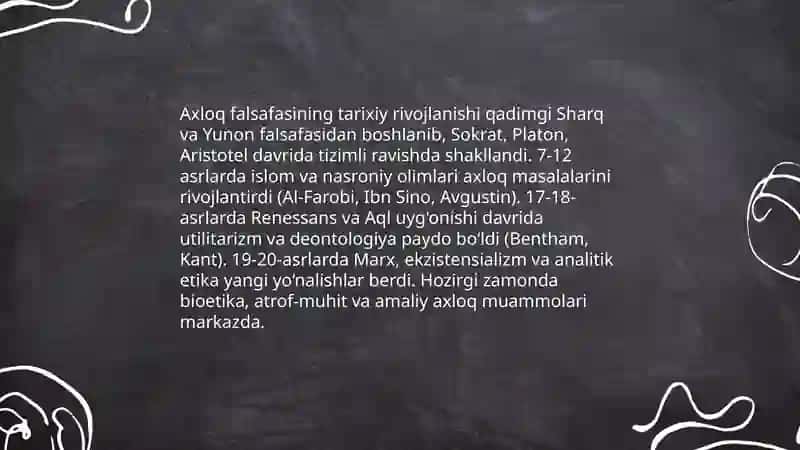 Axloq falsafasi 4