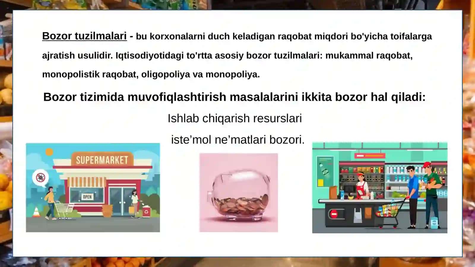 Mikroiqtisodiyotda Bozorlar va raqobat 4