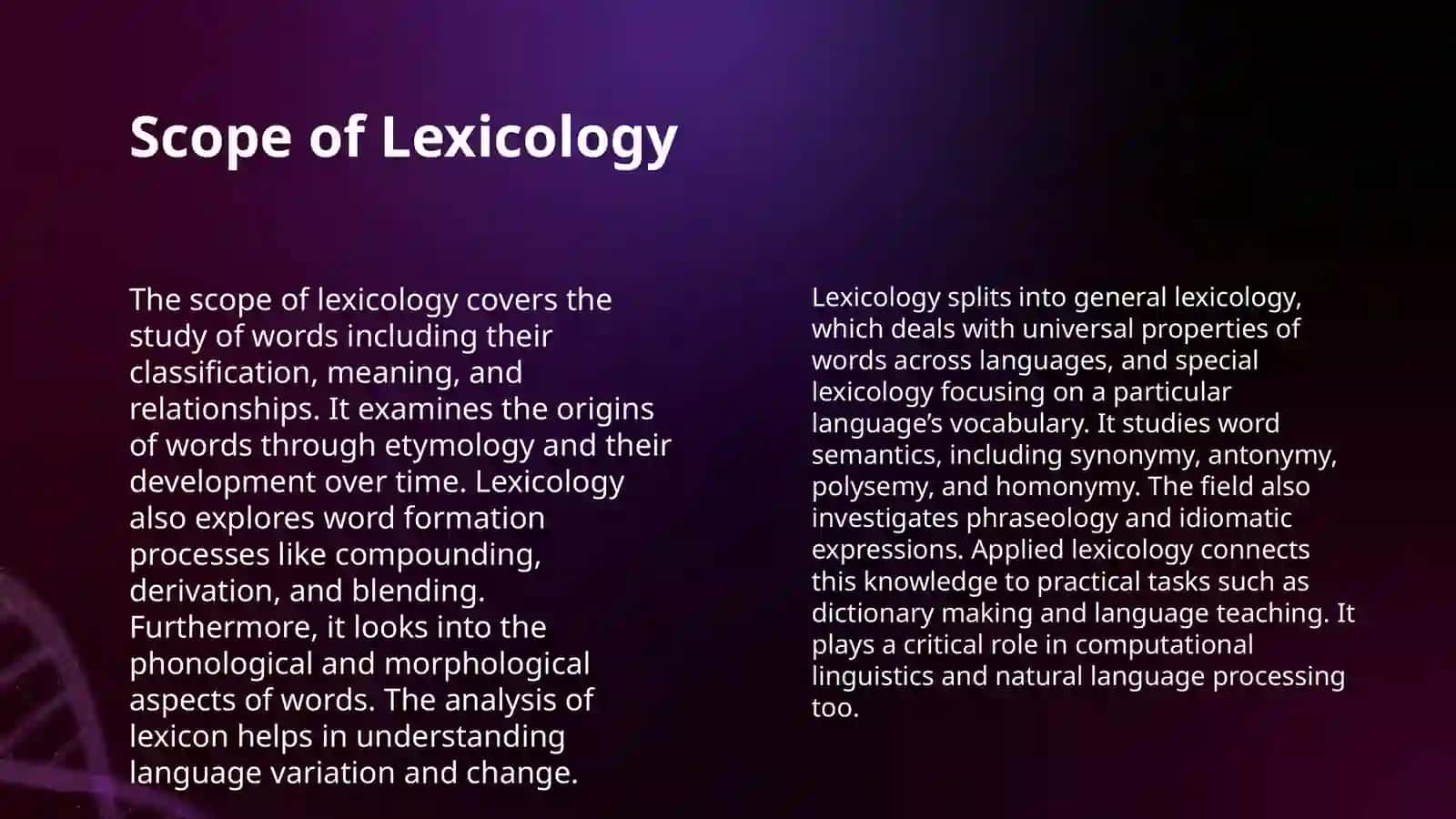 INTRODUCTION TO LEXICOLOGY 4