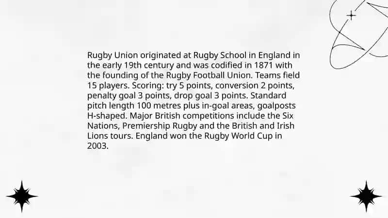 British sports and games 4