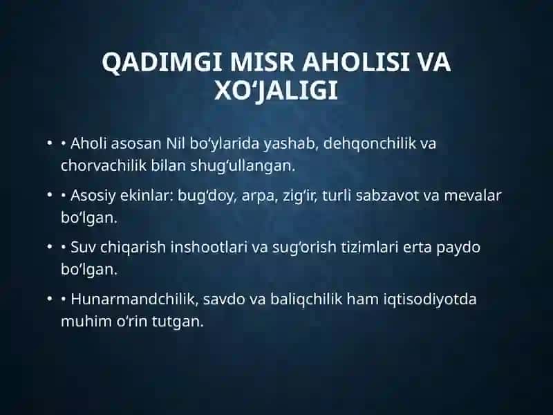 Qadimgi Misr 4