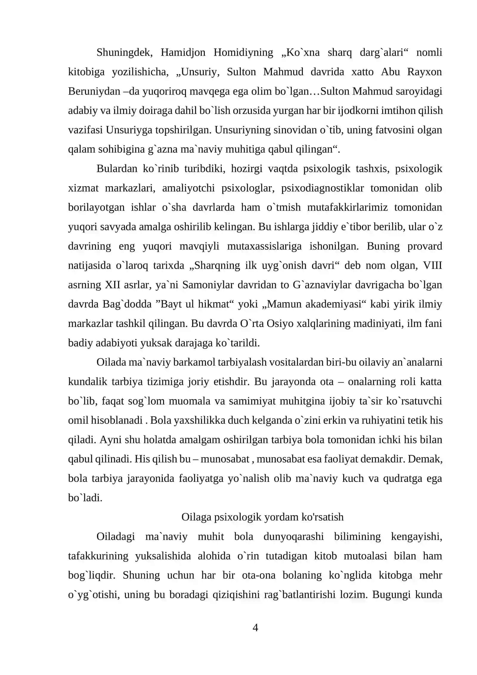 Amaliyotchi psixologning faoliyat sohalari 4