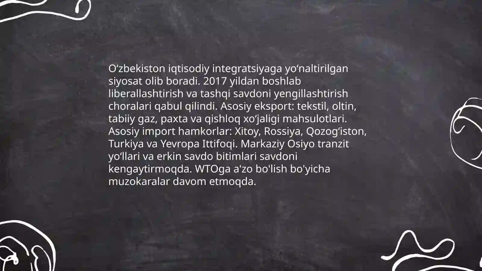 Oʻzbekiston va Jahon jamiyatchiligi 4