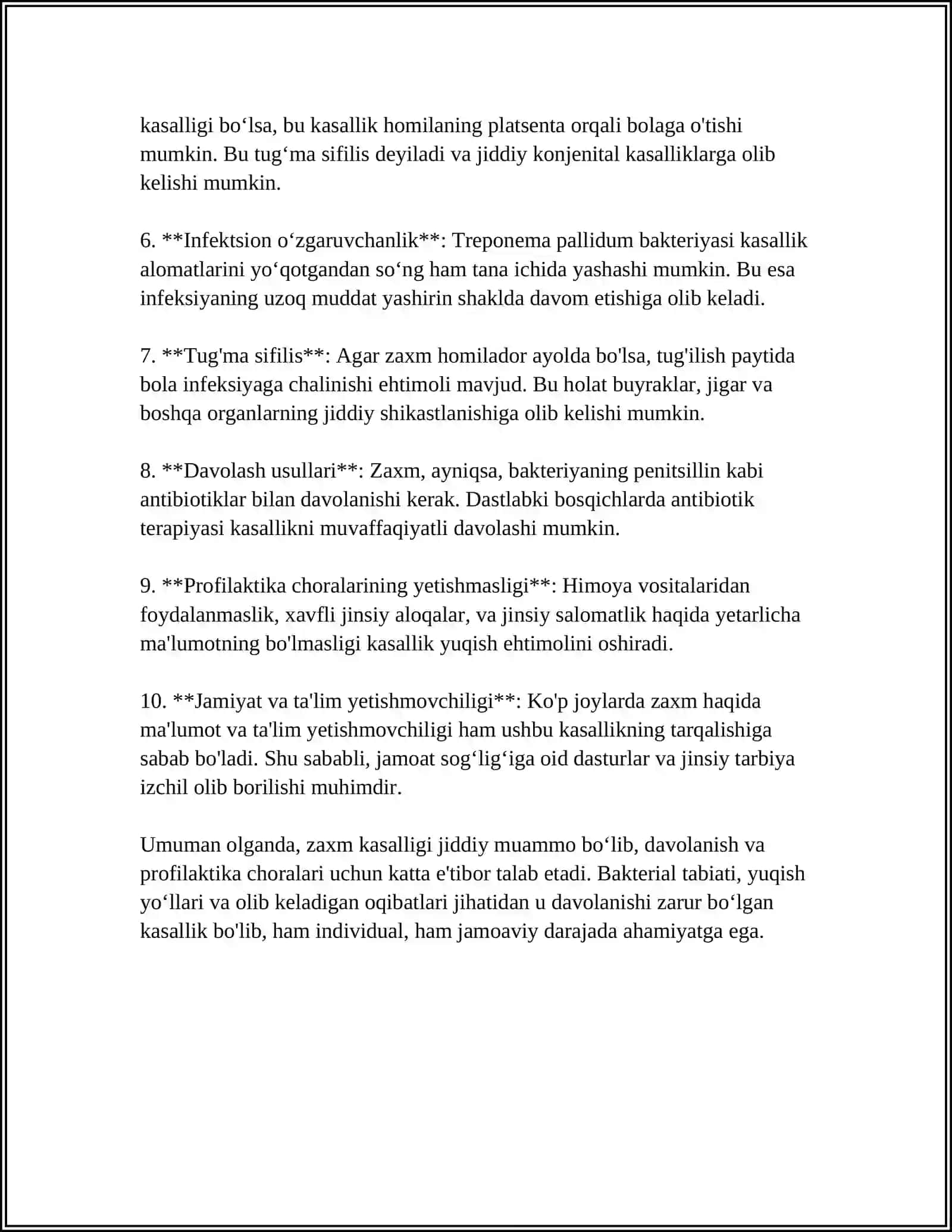 ZAXM KASALLIGI QOʻZGʻATUVCHILARI 4
