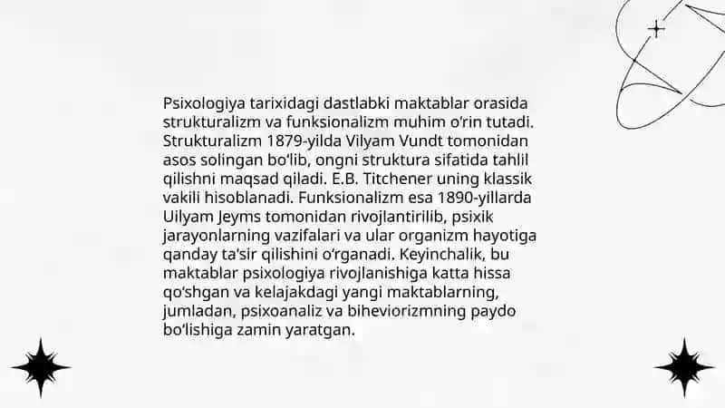Psixologik fanlarning rivojlanishi 4