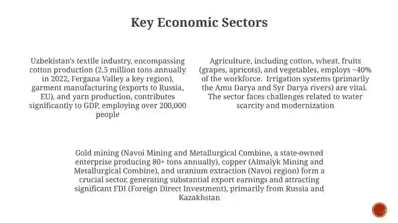 Economy of Uzbekistan 4