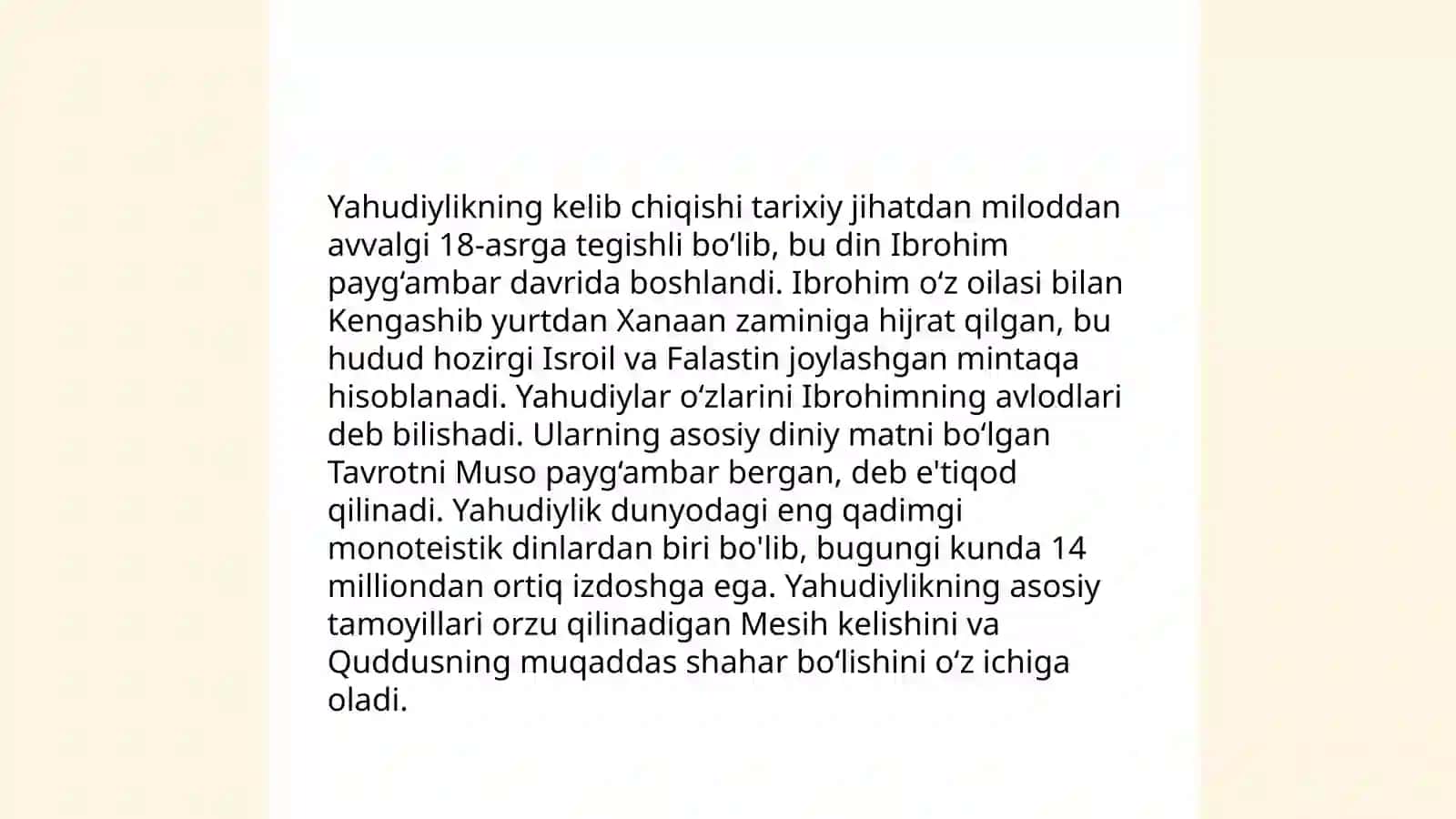Milliy dinlar Yaxudiylik Zardushtiylik 4