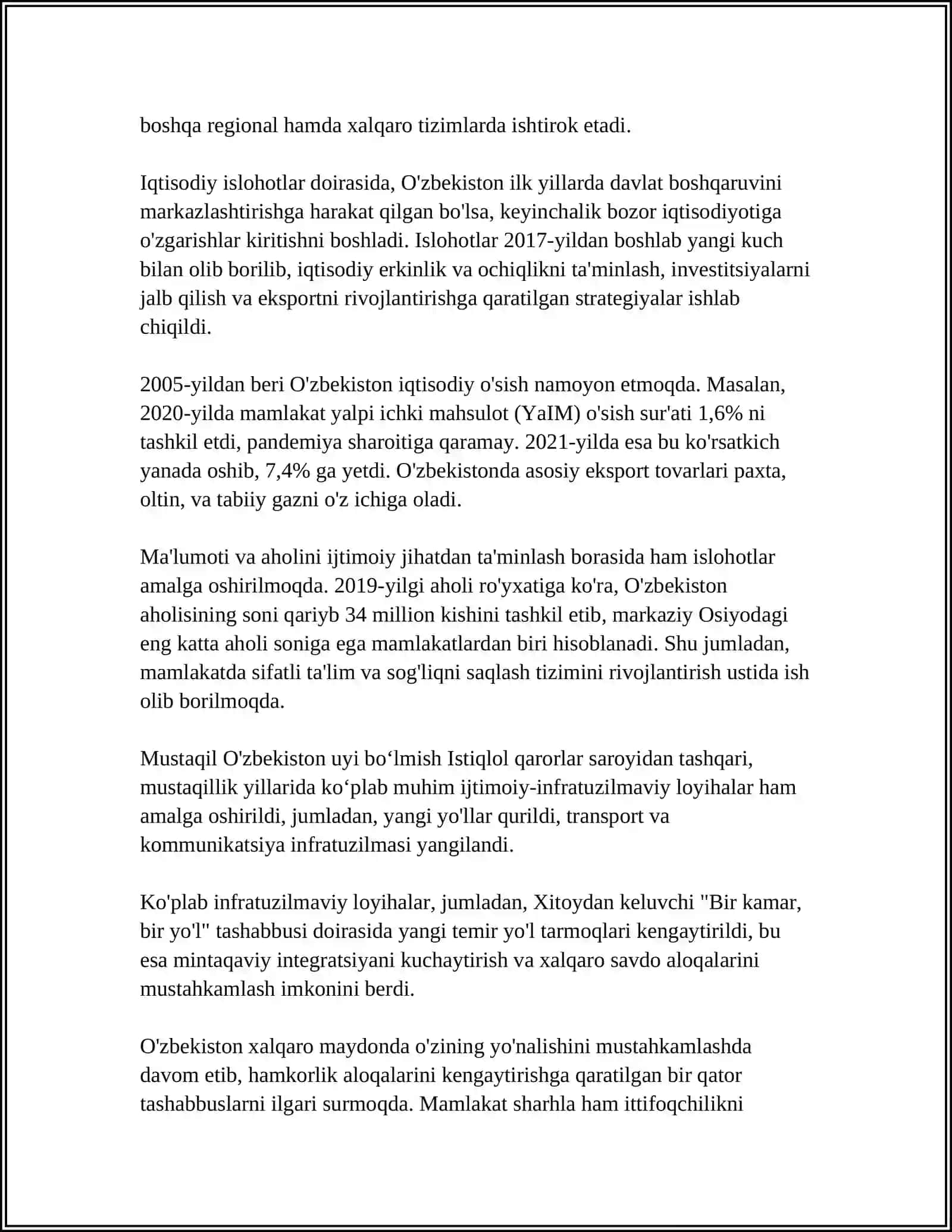 MUSTAQIL O'ZBEKISTONDA DAVLATCHILIK TIZIMI 4