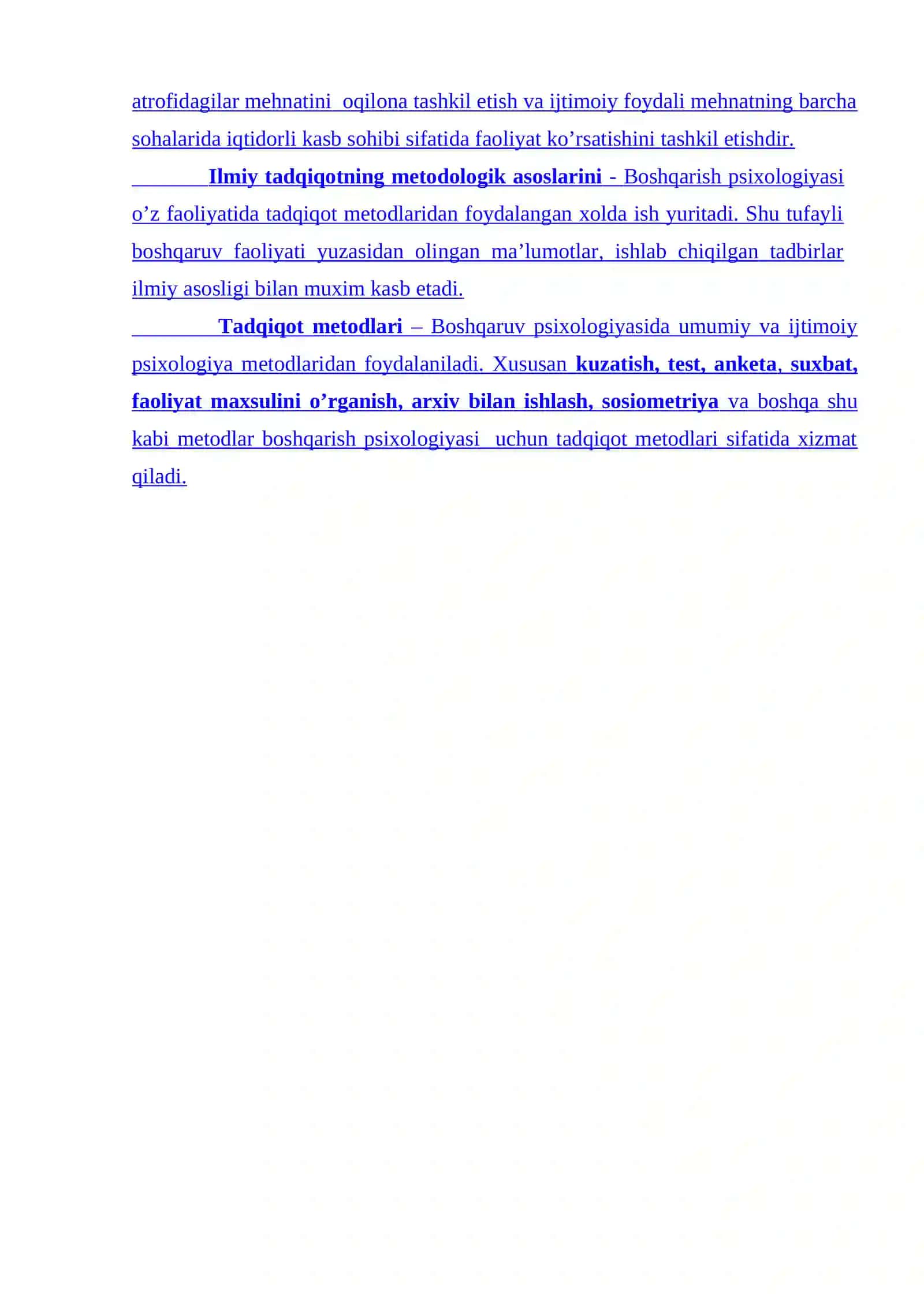 TASHKILOTCHI RAHBARNING AYRIM PSIXOLOGIK XUSUSIYATLARI 4