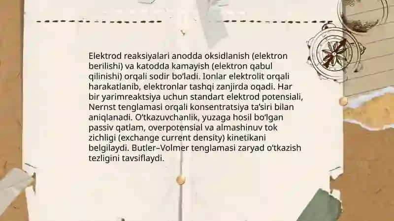 Galavniy elementlar va akkumulyatorlarning ishlash mexanizmi 4