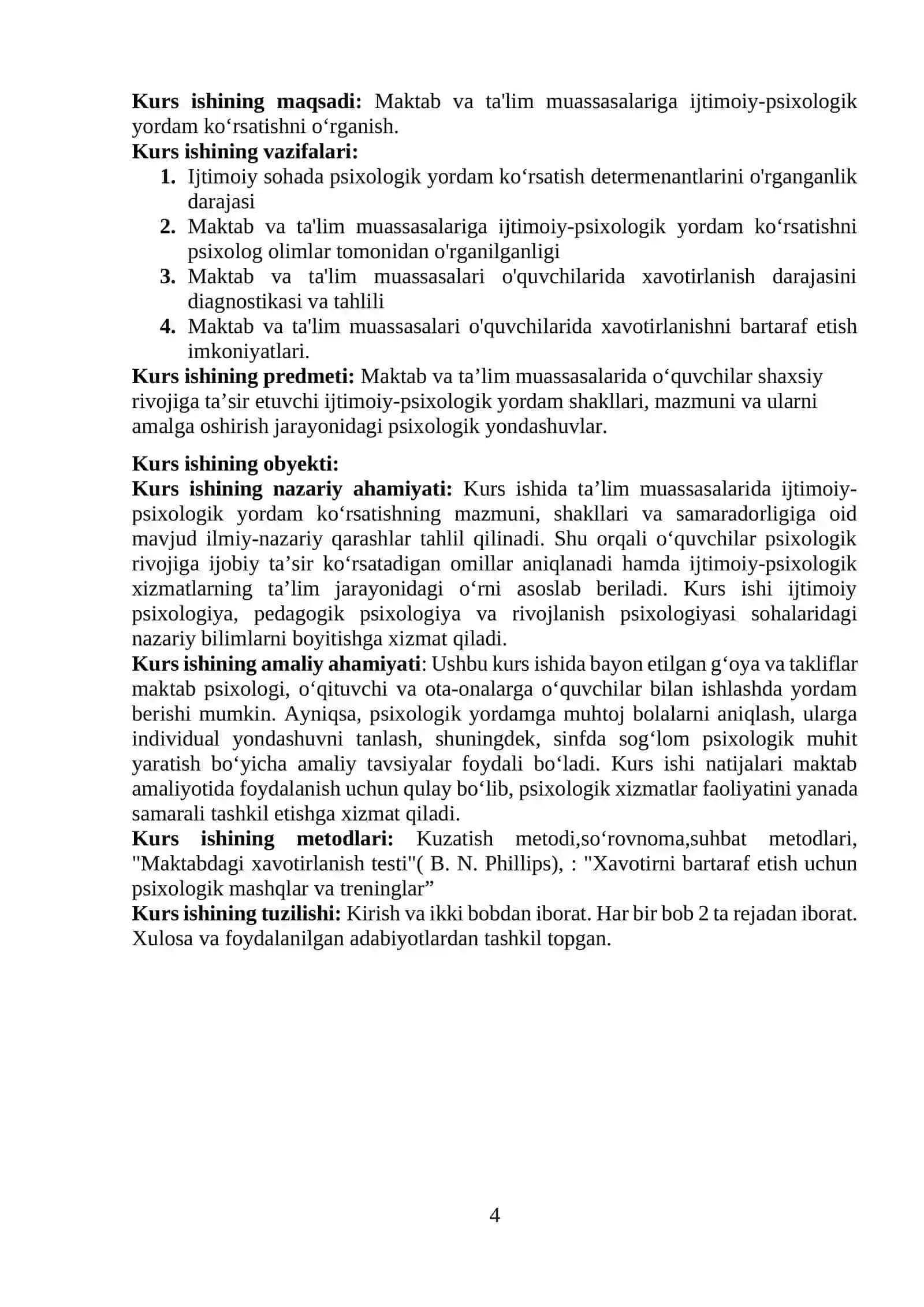 MUQUMIY NOMIDAGI QO’QON DAVLAT UNIVERSITETI 4
