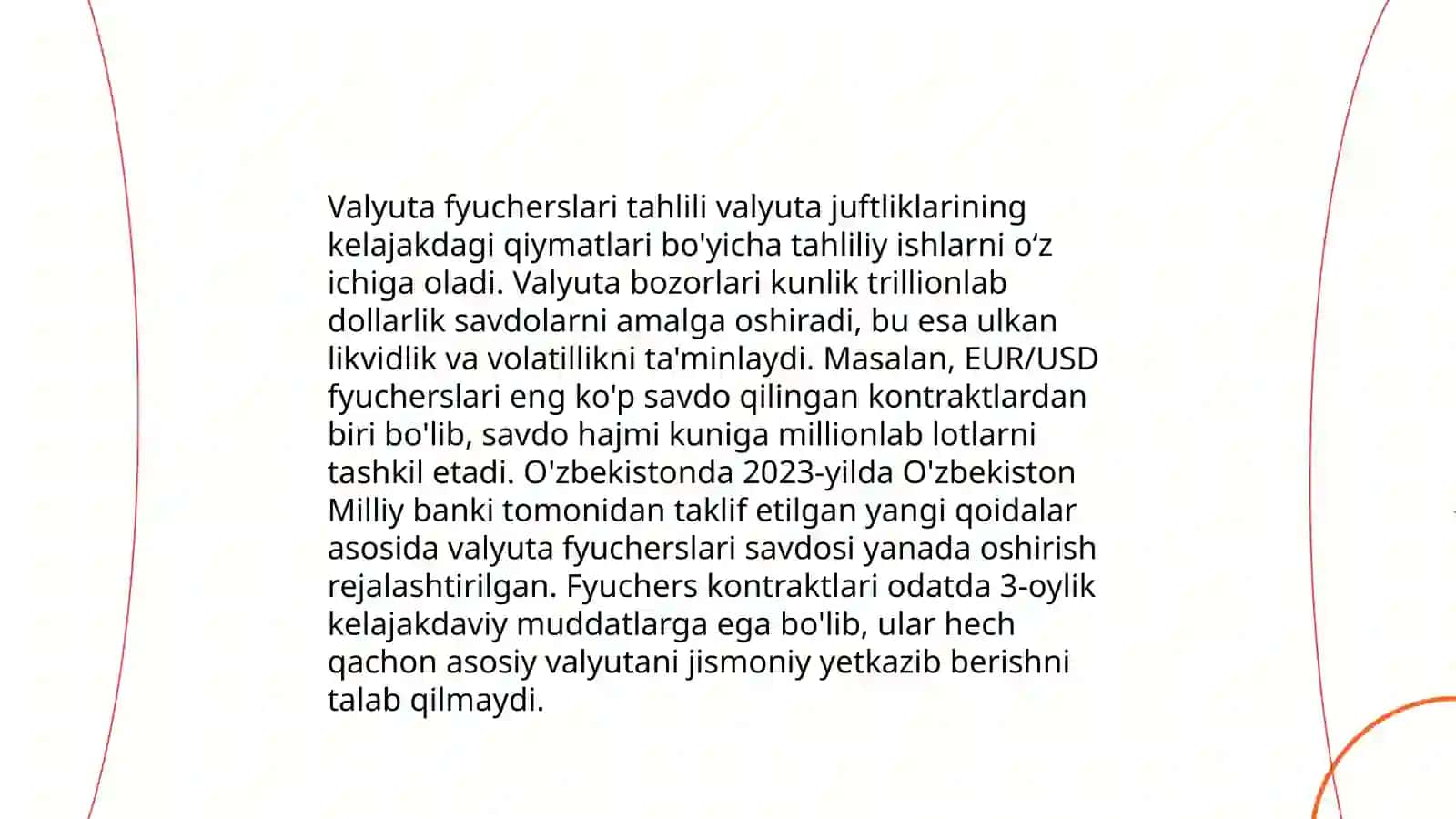 Xorijiy valyuta derivativlari tahlili 4