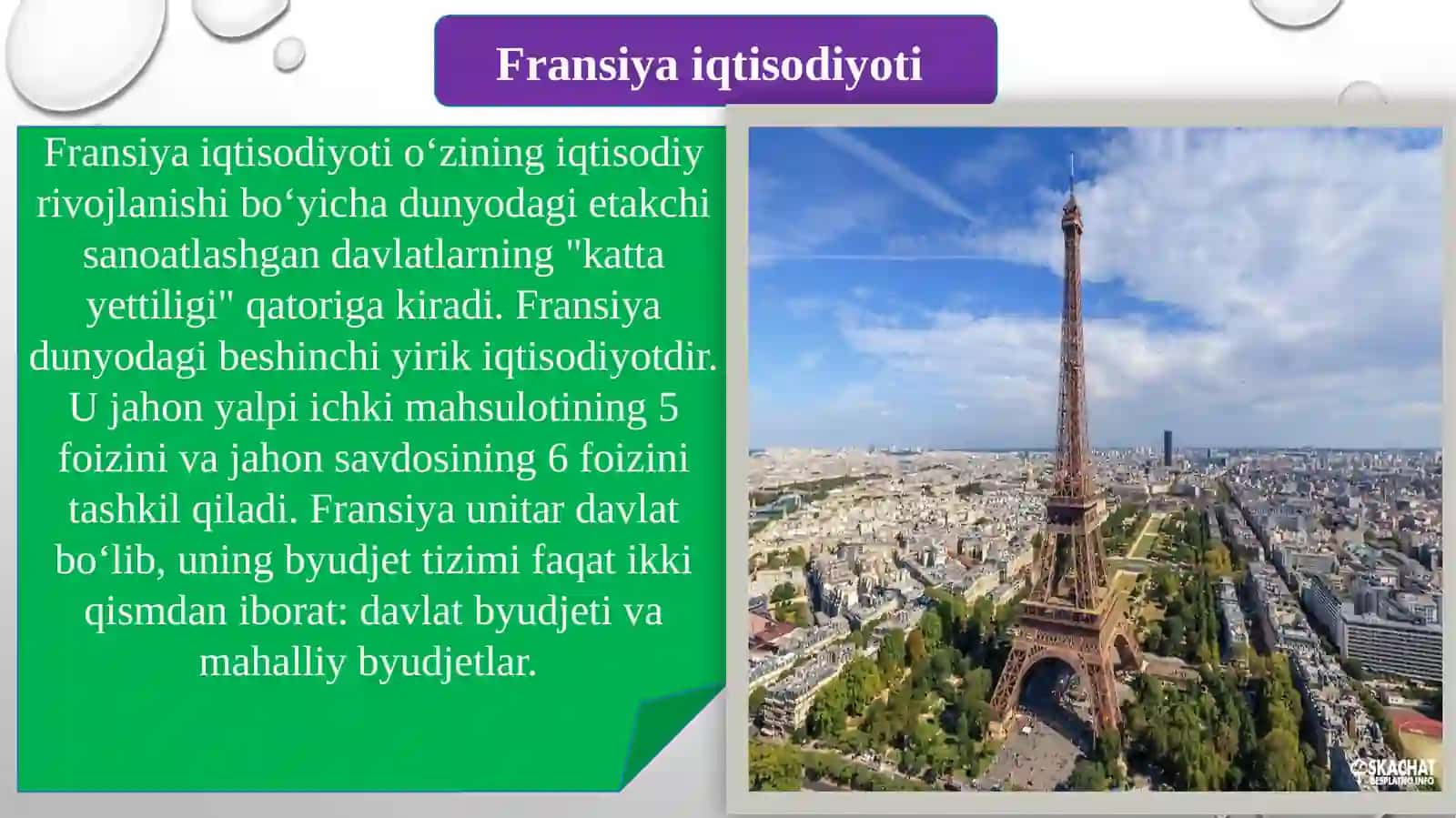 Fransiya Respublikasining iqtisodiyoti 4