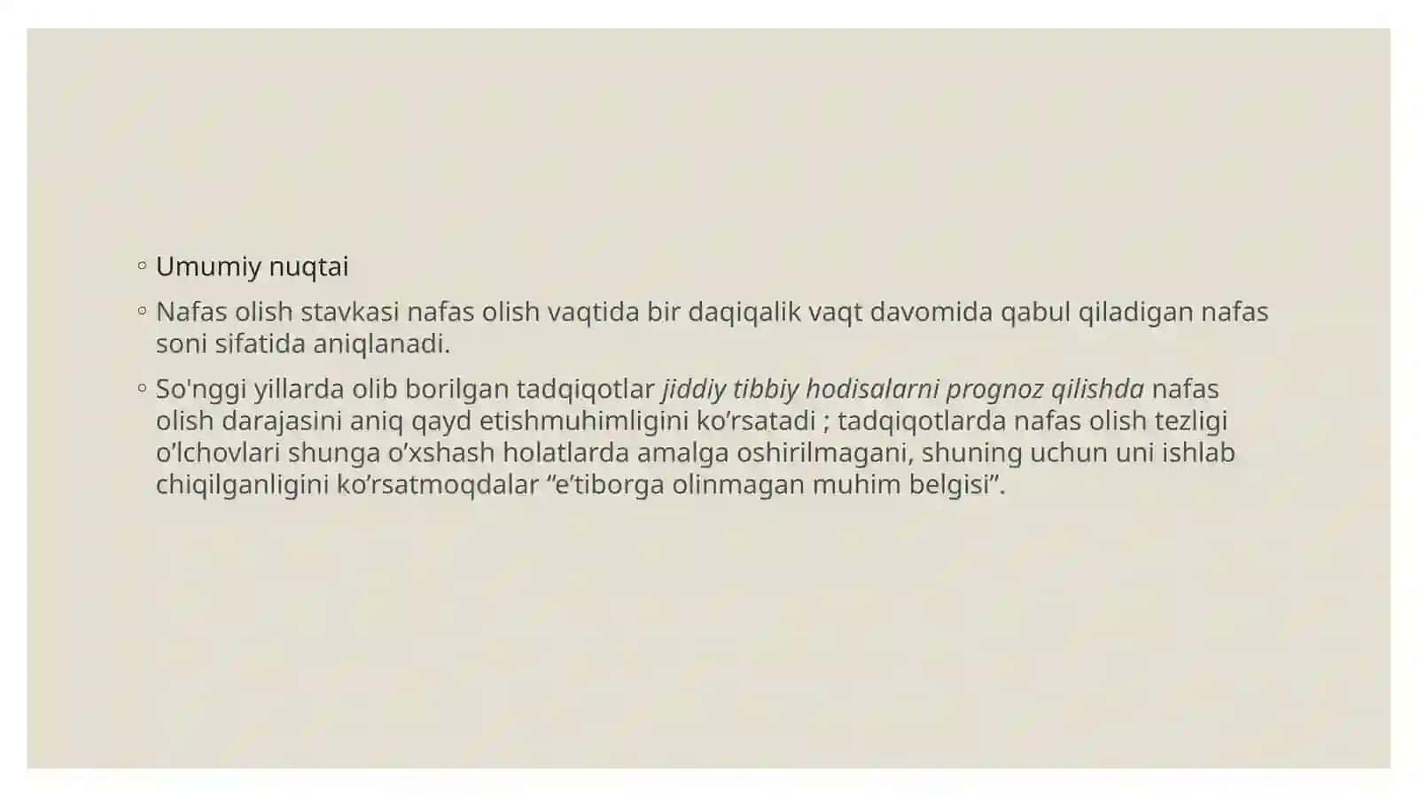 Jadal nafas chiqarish hajmi tezligi diagnostikasi 4
