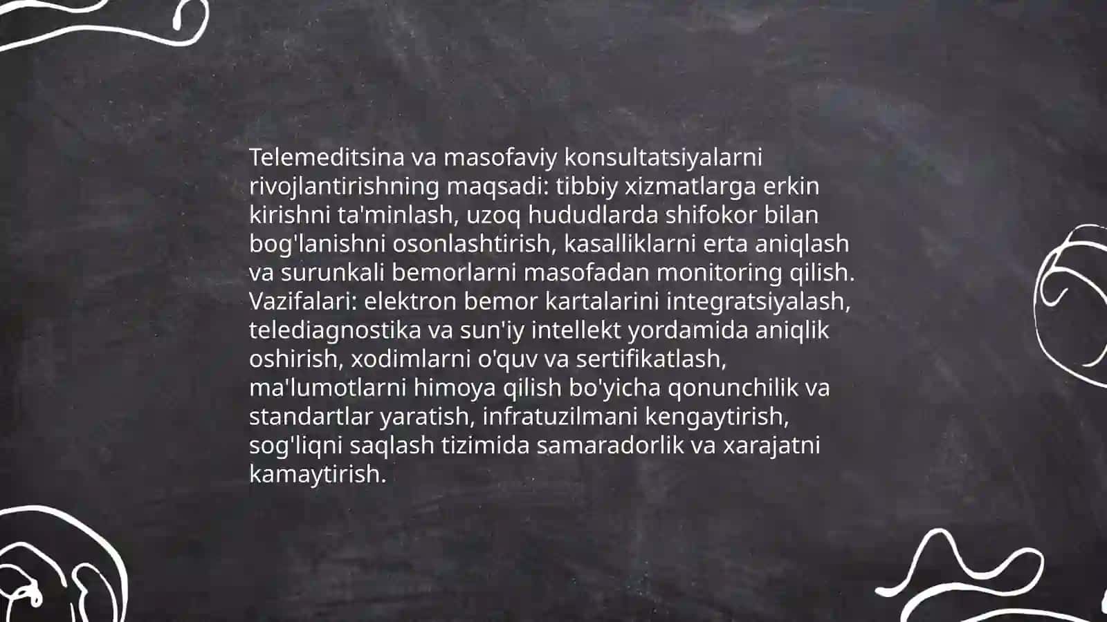 Tibbiyotda axborot texnologiyalarining maqsad va vazifalari 4