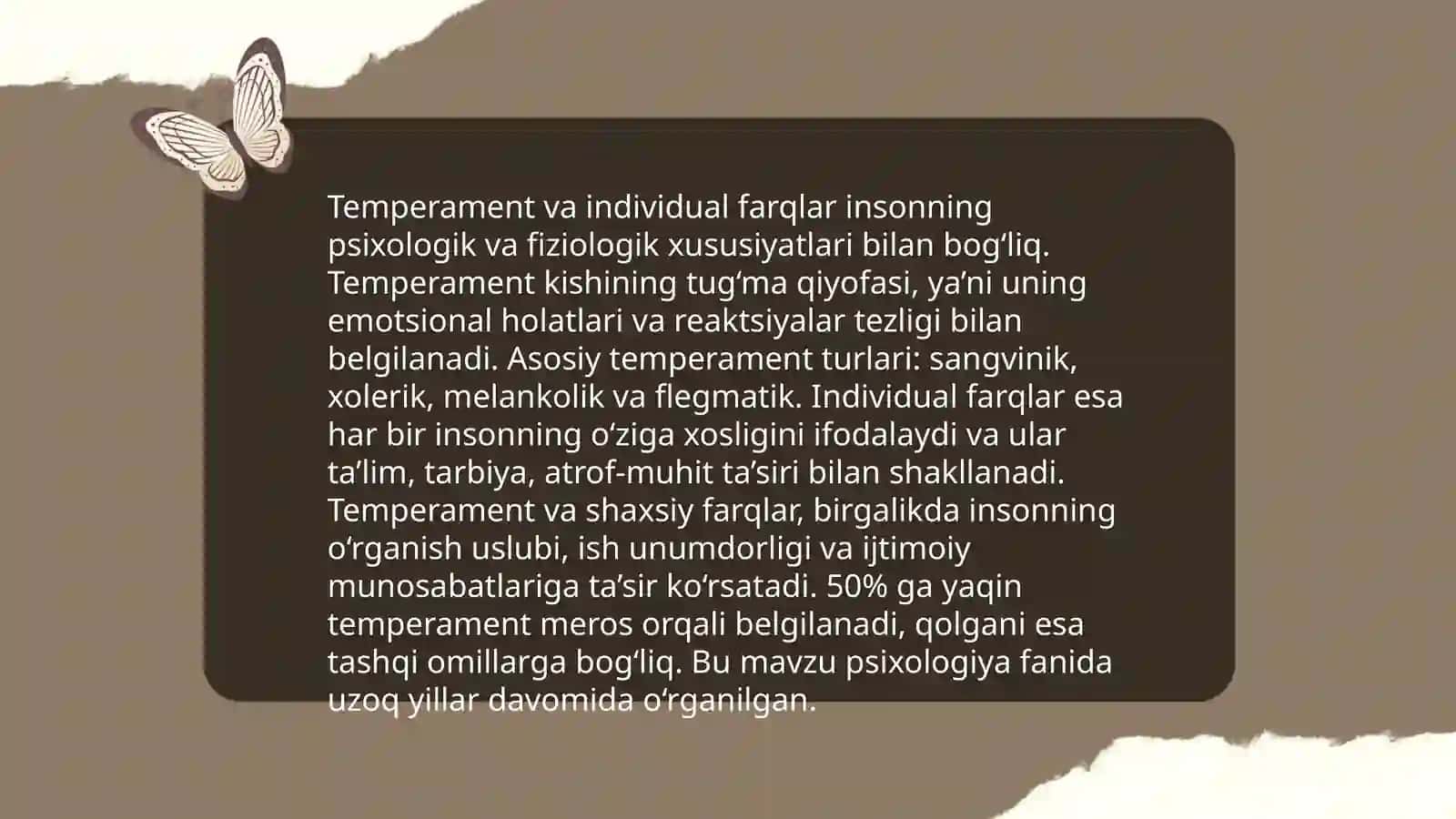 Temperament va uning nazariyalari 4