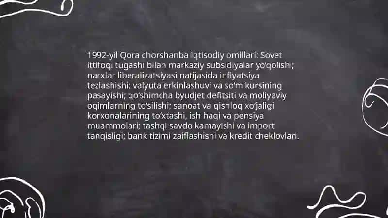 Qora chorshanba 1992-yil 4