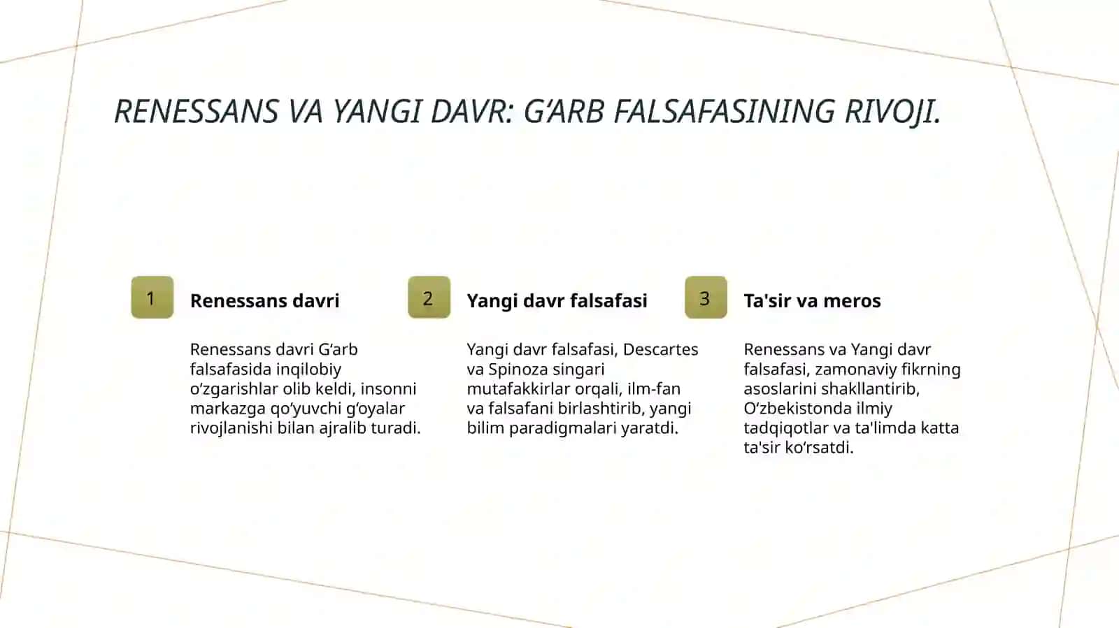G‘arb falsafasi mutafakkirlari 4