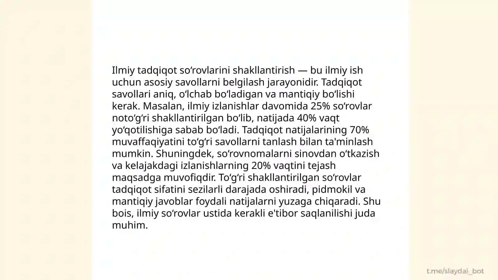 Ilmiy tadqiqot metodlari 4