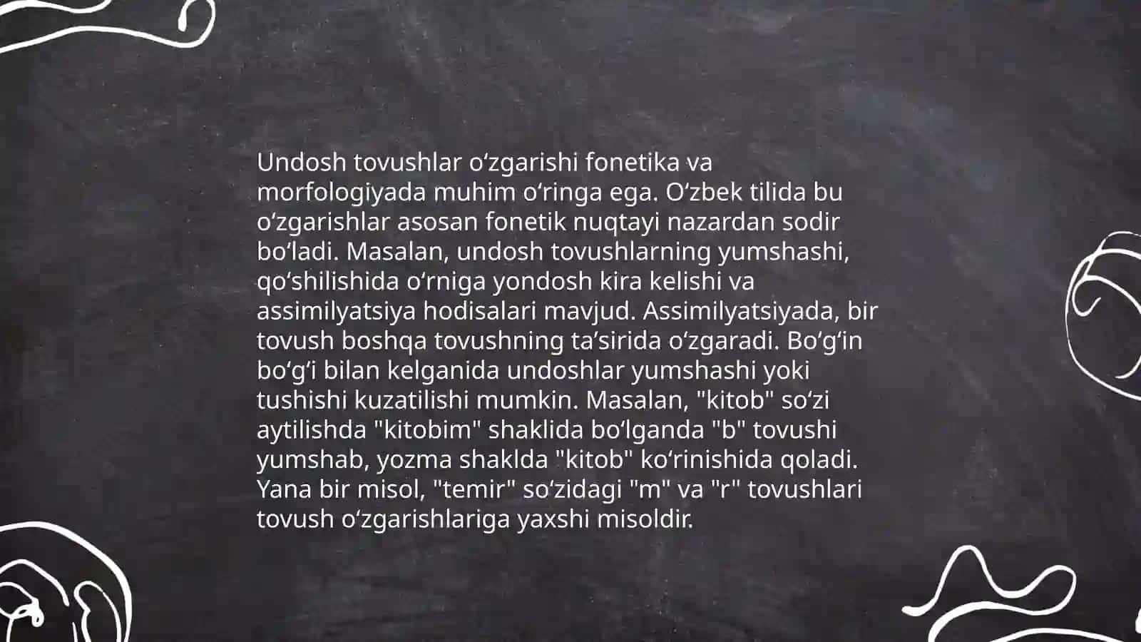 Oʻzbek tilining orfoepiyasi va asosiy imlo qoidalari 4