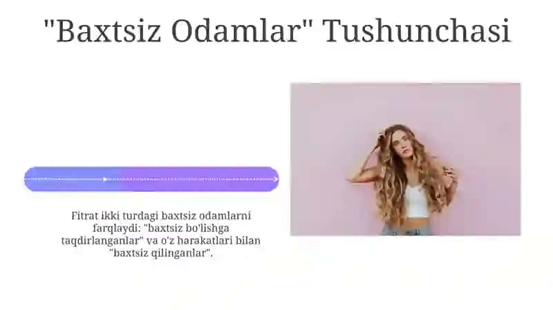 Rahbari Najot: Baxtsiz odamlarning ikki toifasi 4