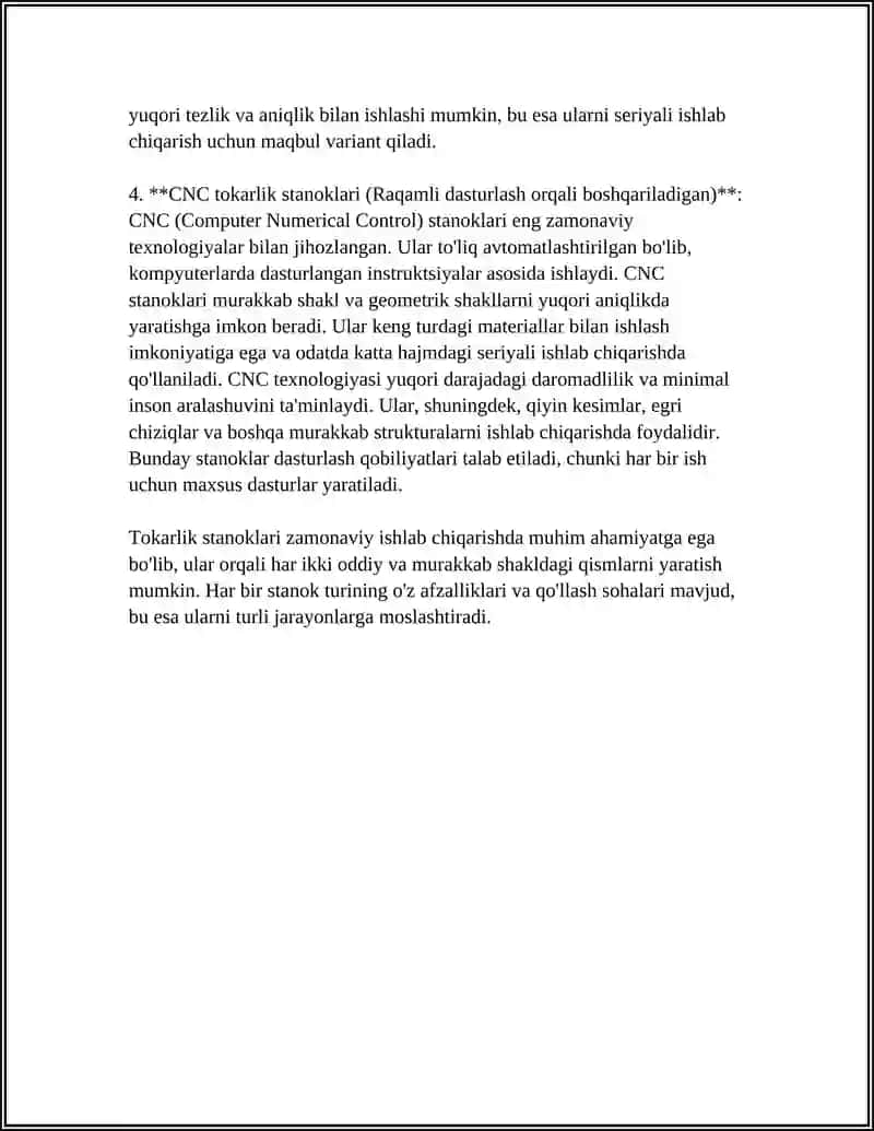 Tokarlik Stanoklari 4