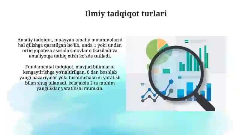 Ilmiy izlanish metodlari 4