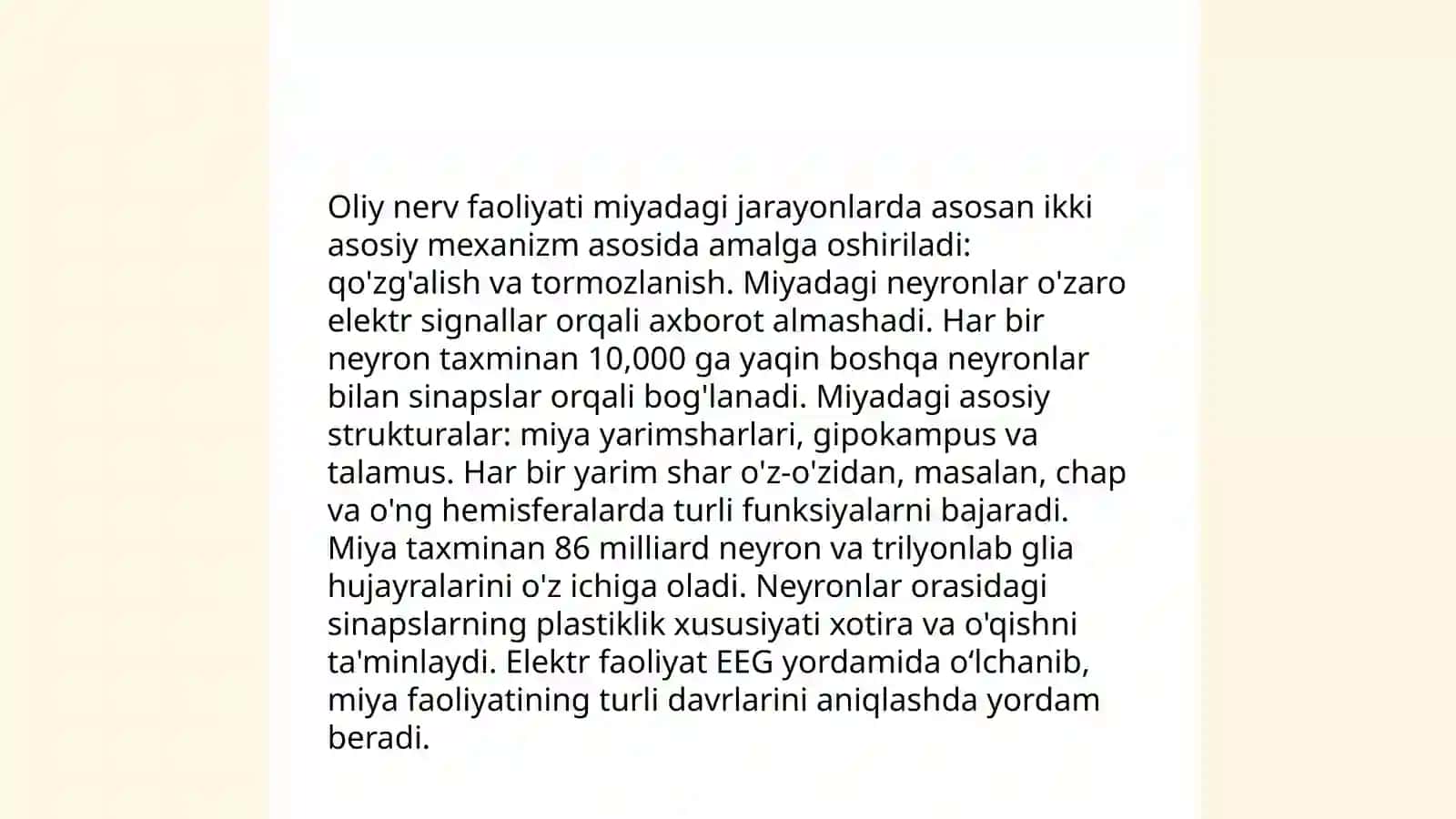 Oliy nerv faoliyat tiplarini aniqlash 4