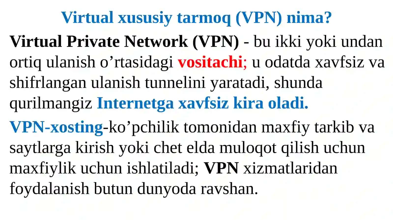Himoyalangan virtual tarmoq 4