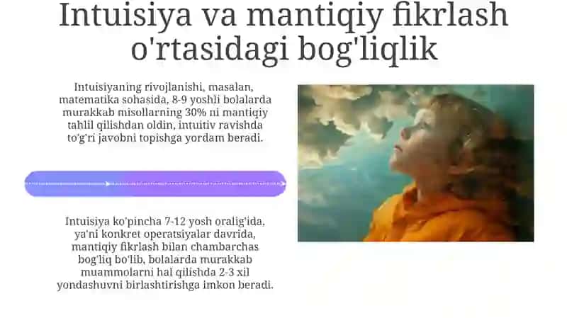 Intuisiya va ijodkorlik o'rtasidagi bog'liqlik 4