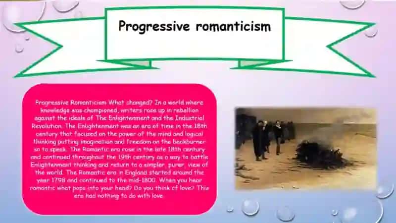 PROGRESSIVE  ROMANTICISM 4
