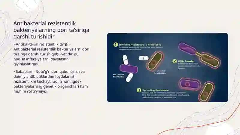 Antibiotiklar va antibakterial rezistentlik 4