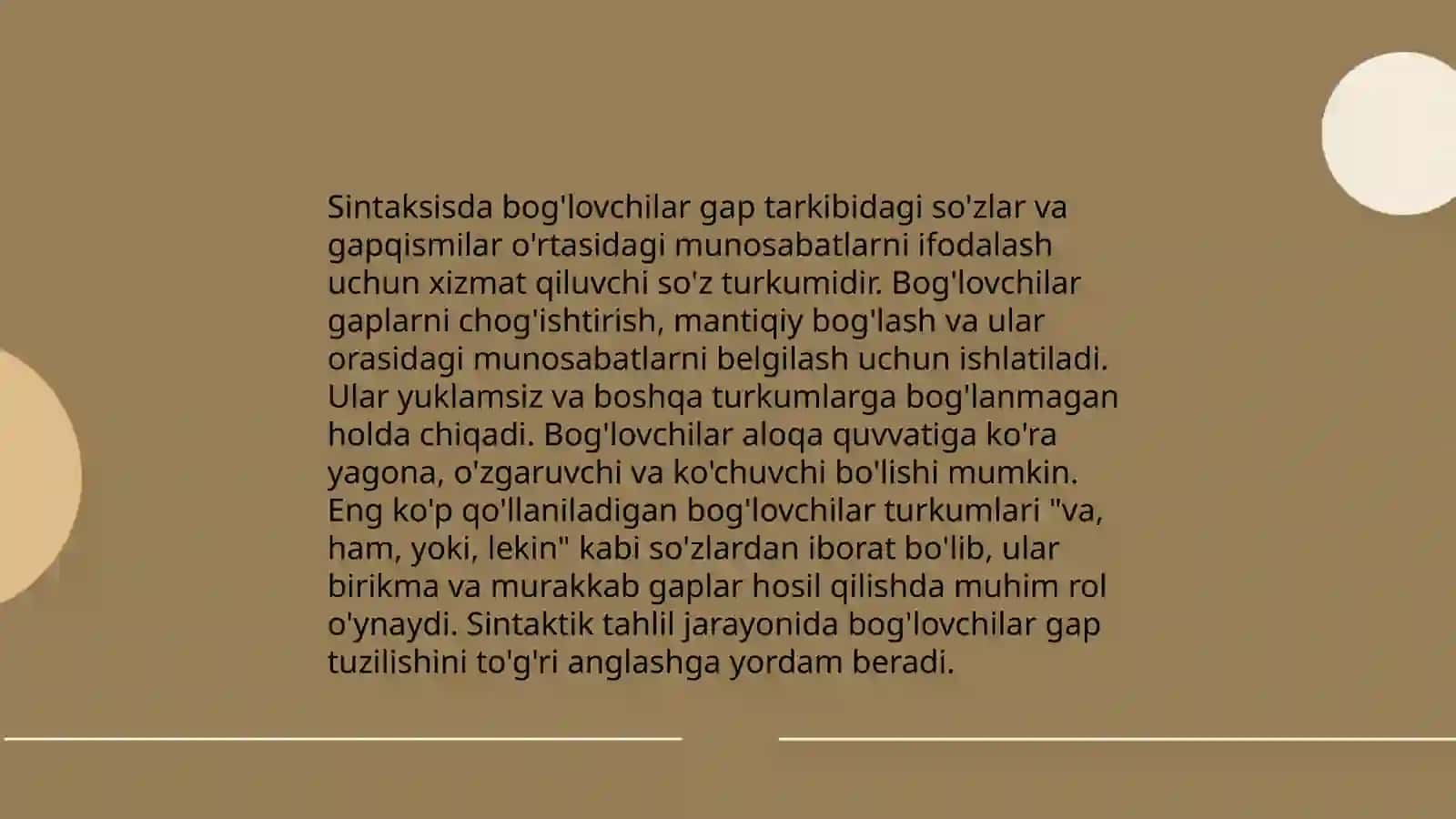 Sintaksis.Gap boʻlaklari 4