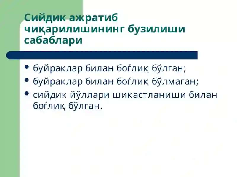 Буйраклар патофизиологияси 4