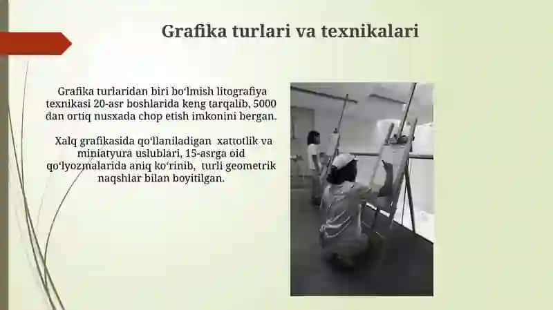 Tasviriy faoliyatda Aplikatsiya usullari 4