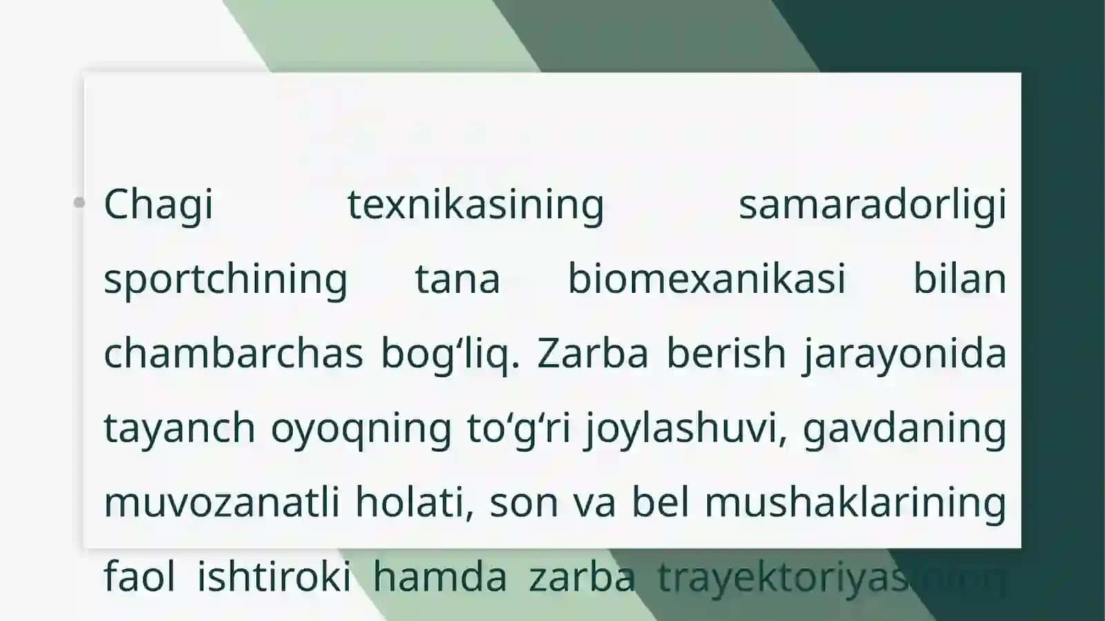 Chagi oyoq bilan zarba berish 4
