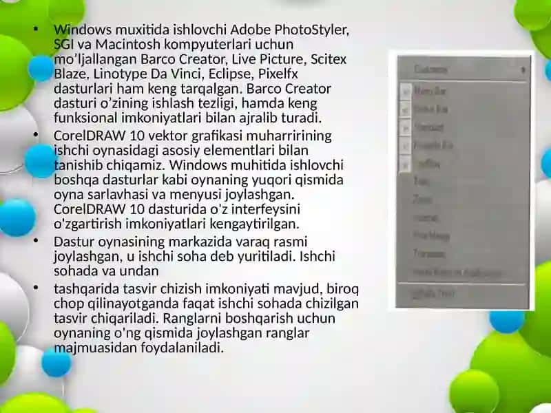 Кompyuter grafikasi va animatsiyasi 4