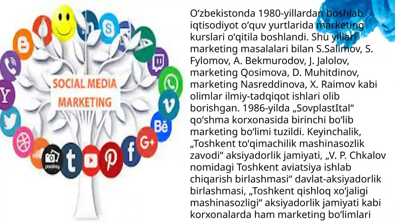 Marketing fanining paydo bo’lish tarixi - Marketing 4