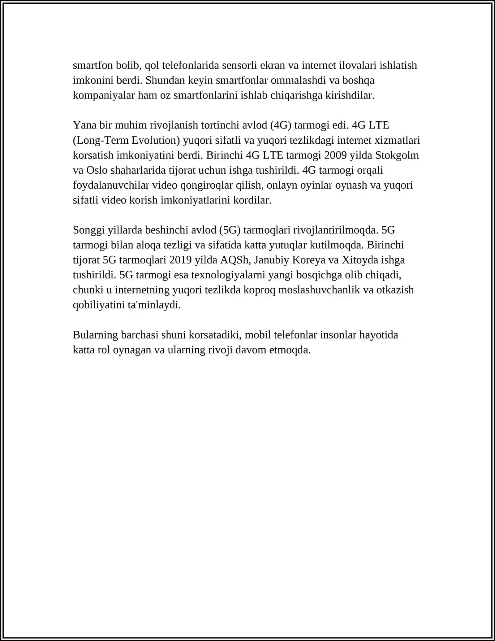 TELEFON VA GADJETLAR 4