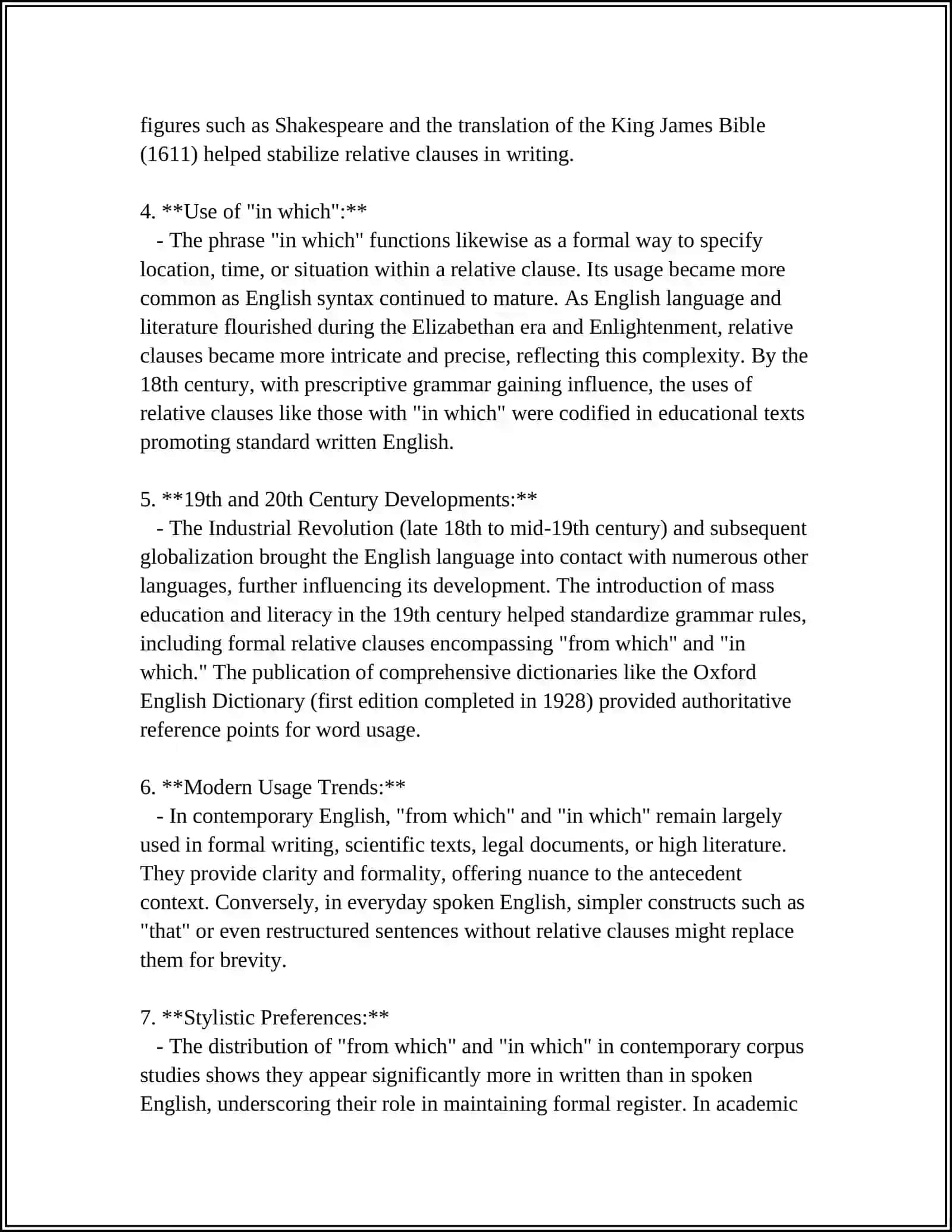 LEGACY. RELATIVE PRONOUNS WITH PREPOSITIONS 4