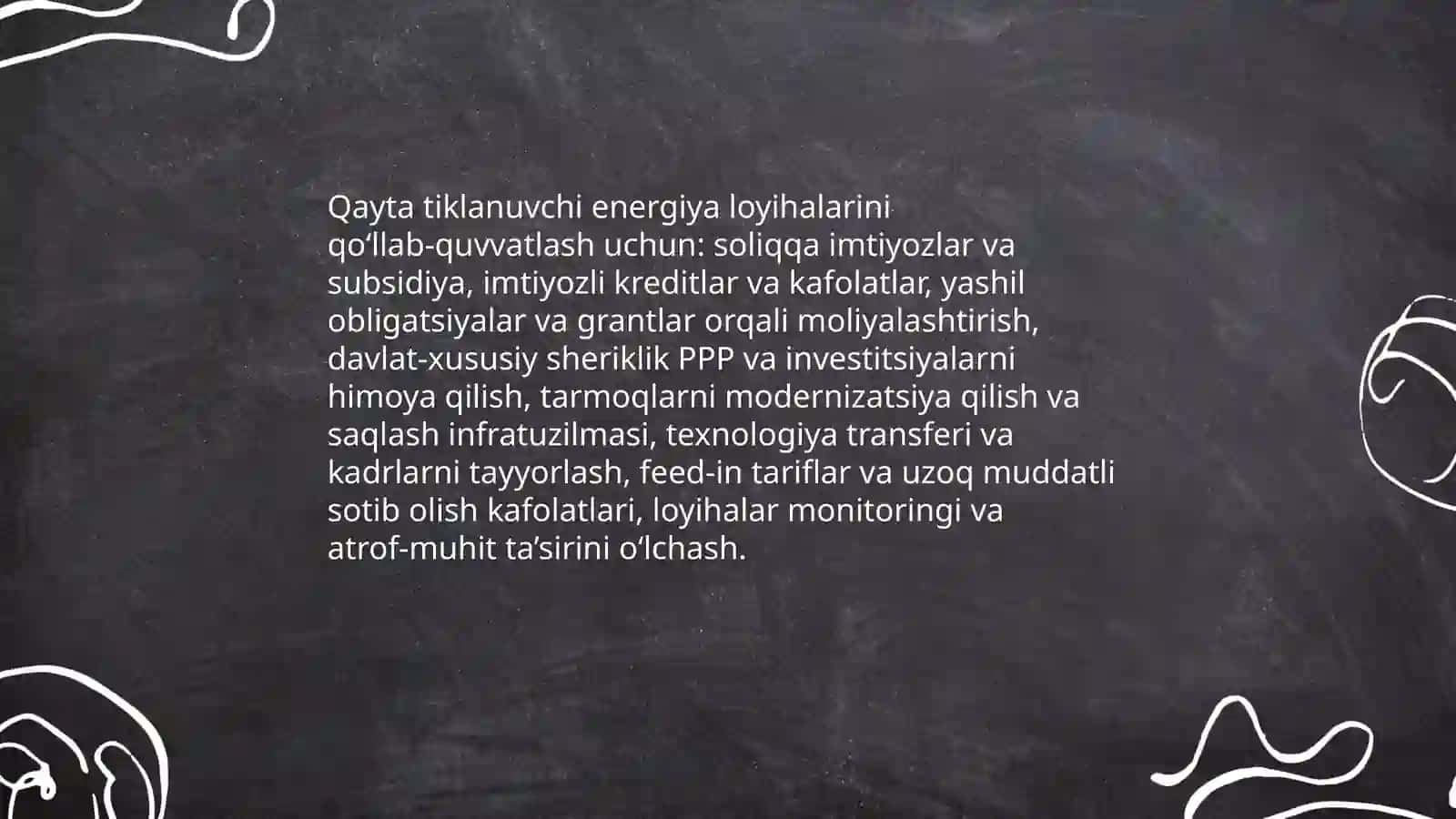 Yashil tadbirkorlik asosida barqaror iqtisodiy o’sishga erishish yo’llari 4