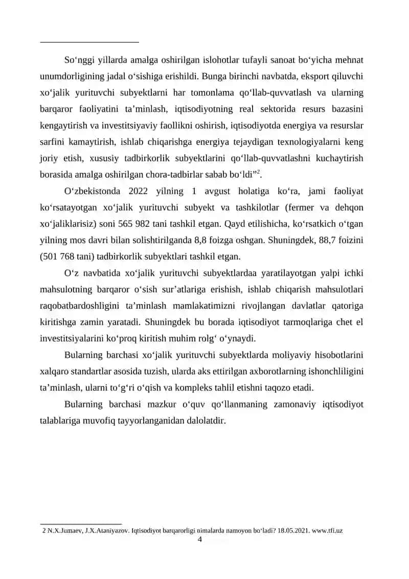 Moliyaviy hisobot tahlili 4