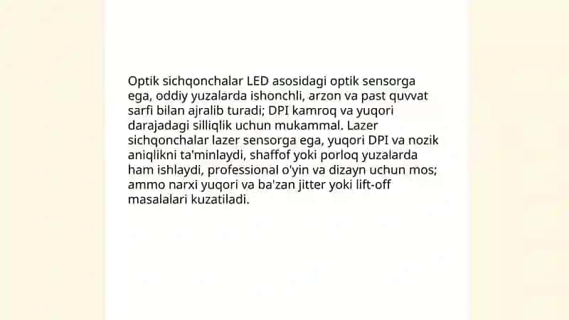 Kompyuter sichqonchalari tuzilishi 4