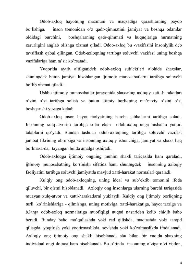 Odob-axloqning tushunchasi va mohiyati 4